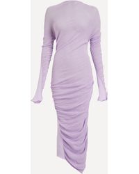 Issey Miyake - Women's Ambiguous Long Sleeved Midi Dress 2 - Lyst