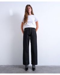 TOPSHOP - Column Mid-Rise Jeans - Lyst