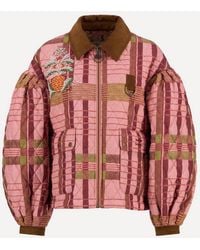 Barbour - X Farm Rio Ana Clara Quilted Jacket - Lyst