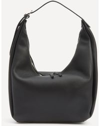 Totême - Women's Belt Hobo Black Grain Leather Shoulder Bag One Size - Lyst