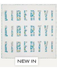 Liberty - Patchwork Silk Scarf 70 - Lyst