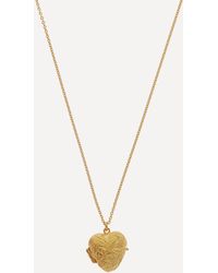 Alex Monroe - Gold-plated Victoriana Keepsake Heart Locket Necklace One Size - Lyst