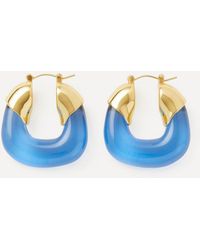 Lizzie Fortunato - Plated Organic Hoop Earrings - Lyst