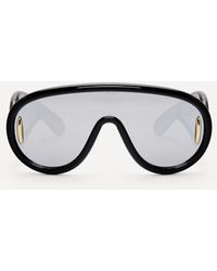 Loewe - X Paula's Ibiza G000487X01 Wave Mask Round-Frame Acetate Sunglasses - Lyst