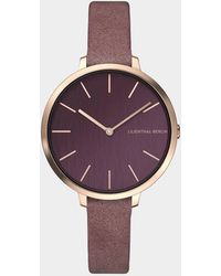 Lilienthal Berlin - Rosalux – Rosegold Burgundy - Lyst