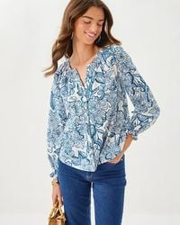 Lilly Pulitzer - Aldina Button Down Top - Lyst