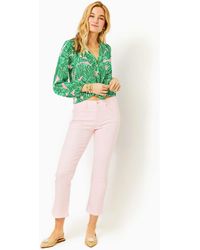 Lilly Pulitzer - 27" Annet High Rise Crop Flare Pant - Lyst