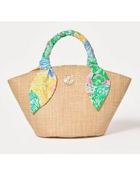 Lilly Pulitzer - Malia Mini Straw Bag - Lyst
