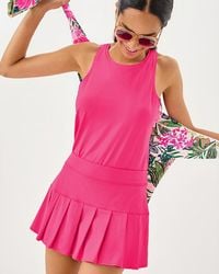 Lilly Pulitzer - Upf 50+ Luxletic Freesia Pleated Skort - Lyst