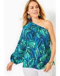 Lilly Pulitzer - Adorlee One-shoulder Top - Lyst