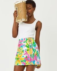 Lilly Pulitzer - Kels High Rise Mini Skort, Straight Fit - Lyst