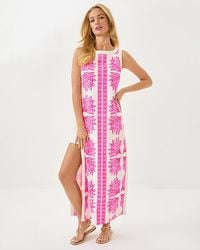 Lilly Pulitzer - Eleanora Maxi Shift Romper - Lyst