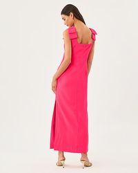 Lilly Pulitzer Bernice Maxi Dress in Pink | Lyst