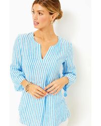 Lilly Pulitzer - Hollie Linen Tunic - Lyst