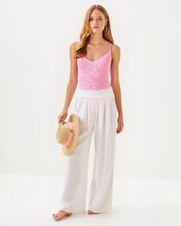 Lilly Pulitzer - 30" Enzo Cotton Cover-up Pant - Lyst