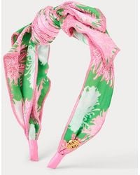 Lilly Pulitzer - Knotted Side Bow Headband - Lyst