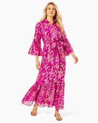 kelsea silk maxi dress