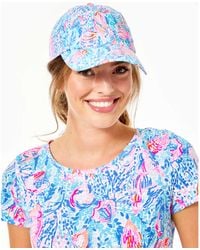 lilly pulitzer snapback print