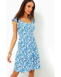 Lilly Pulitzer - Jilly Smocked Dress - Lyst