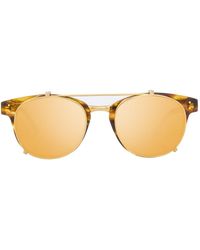 Linda Farrow - 581 C5 D-frame Sunglasses - Lyst