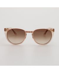 Linda Farrow - Iris Oval Sunglasses - Lyst