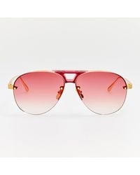 Linda Farrow - Taya Sunglasses - Lyst