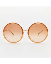 Linda Farrow - The Kew | Oversized Sunglasses - Lyst