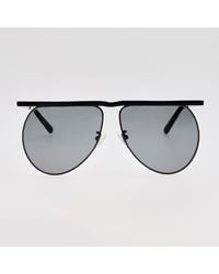 The Attico - Mina Aviator Sunglasses - Lyst