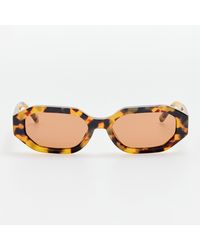 The Attico x Linda Farrow - Irene Angular Sunglasses - Lyst
