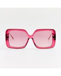 Linda Farrow - Macy Vista Temple Sunglasses - Lyst