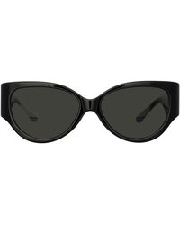 Linda Farrow - Connie Cat Eye Sunglasses - Lyst