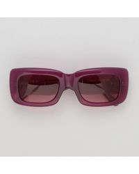 The Attico - Marfa Rectangular Sunglasses - Lyst