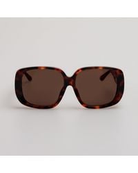 Linda Farrow - Astrid Oversized Sunglasses - Lyst