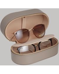 Linda Farrow - Two Pair Oval Travel Case - Lyst