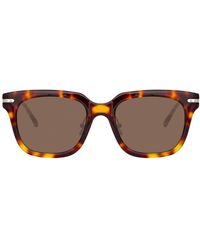 Linda Farrow - Empire D-frame Sunglasses - Lyst