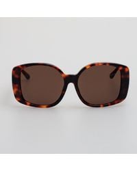Linda Farrow - Venus Oversized Sunglasses - Lyst