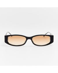 Linda Farrow - Susie Vista Temple Sunglasses - Lyst
