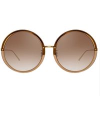 Linda Farrow - The Kew | Oversized Sunglasses - Lyst