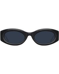 The Attico - Berta Oval Sunglasses - Lyst