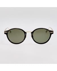 Black Series Linda Farrow - Marco Oval Sunglasses - Lyst