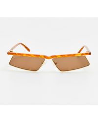 The Attico x Linda Farrow - Aria Cat Eye Sunglasses - Lyst