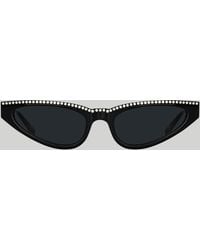 Magda Butrym - Slim Cat Eye Sunglasses - Lyst