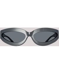 The Attico x Linda Farrow - Agnes Wrap Sunglasses - Lyst