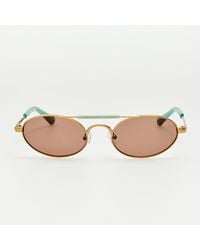 Dries Van Noten - Oval Sunglasses - Lyst
