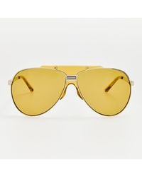 The Attico x Linda Farrow - Amelia Sunglasses - Lyst