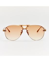Linda Farrow - Taya Sunglasses - Lyst