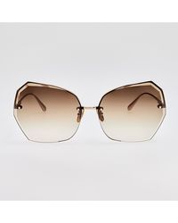 Linda Farrow - Lila Sunglasses - Lyst