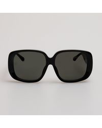 Linda Farrow - Astrid Oversized Sunglasses - Lyst