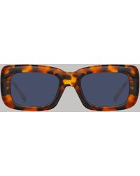 The Attico x Linda Farrow - Marfa Rectangular Sunglasses - Lyst