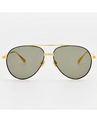 Linda Farrow - Marcelo Sunglasses - Lyst